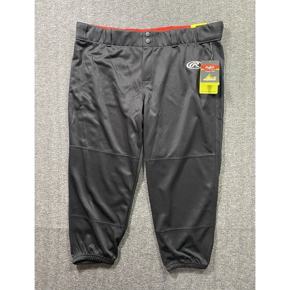 Rawlings Gray Belted Softball Pant Women's Size XXL NWT